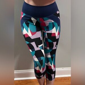 Adidas CapriColorful Geometric Print Leggings